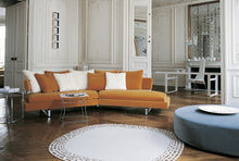 Load image into Gallery viewer, Harry Large Ottoman - Gamma Leather Black
