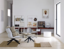 Load image into Gallery viewer, Husk Snug Swivel Armchair - Alfa Pearl Grey
