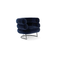 Load image into Gallery viewer, Bibendum Armchair - Dark Blue Velvet
