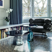 Load image into Gallery viewer, Bell Coffee Table burnished - sapphire blue
