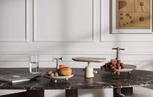 Load image into Gallery viewer, Reaction Poetique Medium Handled Centrepiece - black stained ashwood
