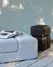 Load image into Gallery viewer, Soft Corners Ottoman - moka

