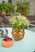 Load image into Gallery viewer, Sestiere Vase - Ø 27 amethyst/yellow

