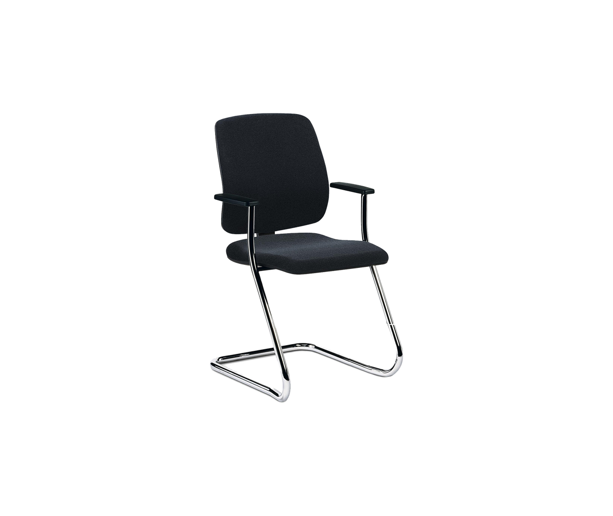 Early Bird Visitor Chair - Black