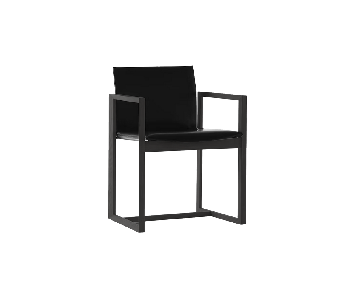 Eve Armchair - black stained ashwood