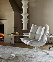 Load image into Gallery viewer, Husk Snug Swivel Armchair - Alfa Pearl Grey
