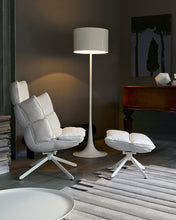 Load image into Gallery viewer, Husk Snug Swivel Armchair - Alfa Pearl Grey

