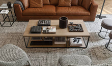 Load image into Gallery viewer, Lithos Low Table - natural wenge
