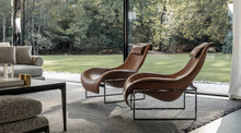 Load image into Gallery viewer, Mart Relax Armchair - Natural Thick Leather
