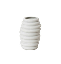 Load image into Gallery viewer, Hop Vase - 14cm Matt White
