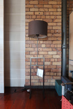 Load image into Gallery viewer, Leukon Floor Lamp - bronzed tripod base
