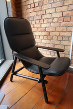 Load image into Gallery viewer, Lilo Armchair - black leather
