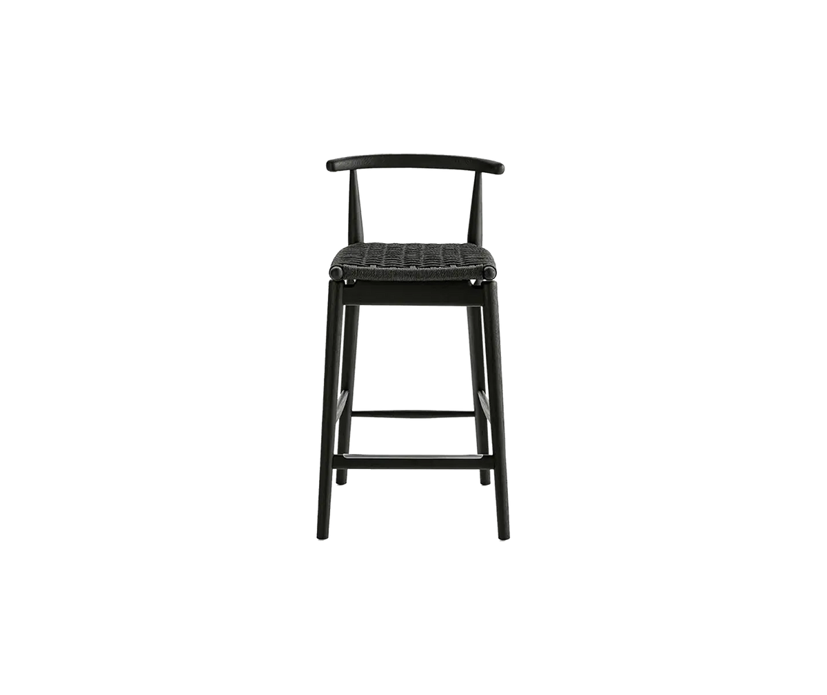Jens Stool - Set of 3 - Brushed Black Oak