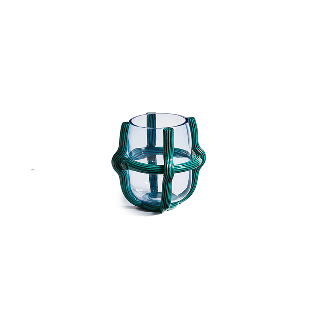 Sestiere Vase - Ø 27 blue/green