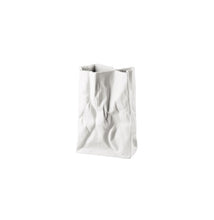 Load image into Gallery viewer, Paper Bag Vase - white 18cm
