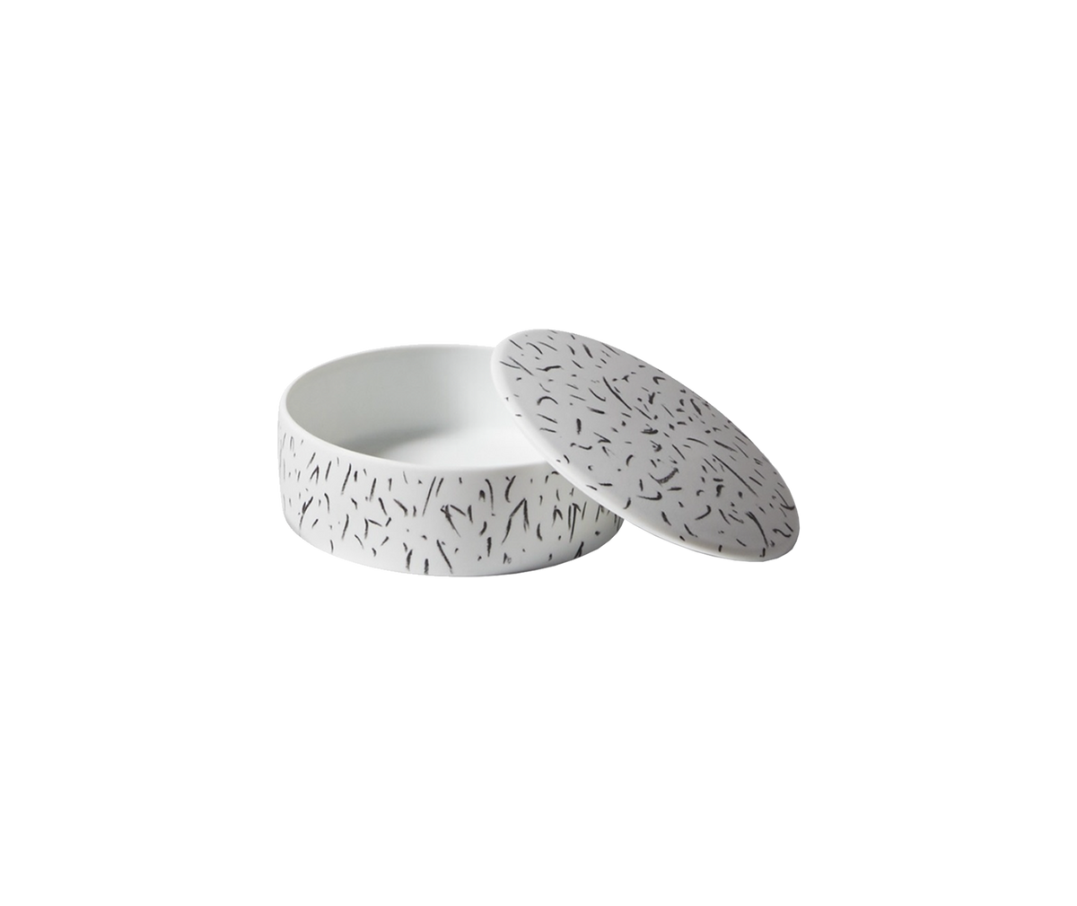 Post Scriptum Trinket Box - black stroke