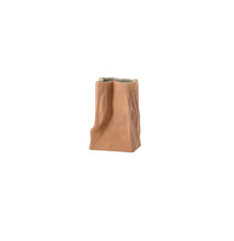 Load image into Gallery viewer, Paper Bag Vase - natural 14cm
