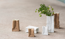 Load image into Gallery viewer, Paper Bag Vase - natural 18cm
