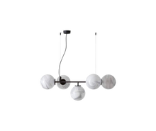 Load image into Gallery viewer, Starburst Pendant - marble glass
