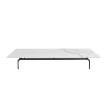 Load image into Gallery viewer, Diesis Low Table - Carrara White Marble
