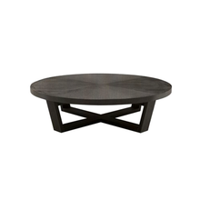 Load image into Gallery viewer, Xilos Low Table - round grey oak
