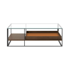 Load image into Gallery viewer, Lithos Low Table - natural wenge
