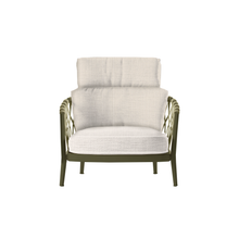 Load image into Gallery viewer, Erica '25 Highback Outdoor Armchair - Lilia White
