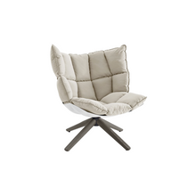 Load image into Gallery viewer, Husk Snug Swivel Armchair - Alfa Pearl Grey
