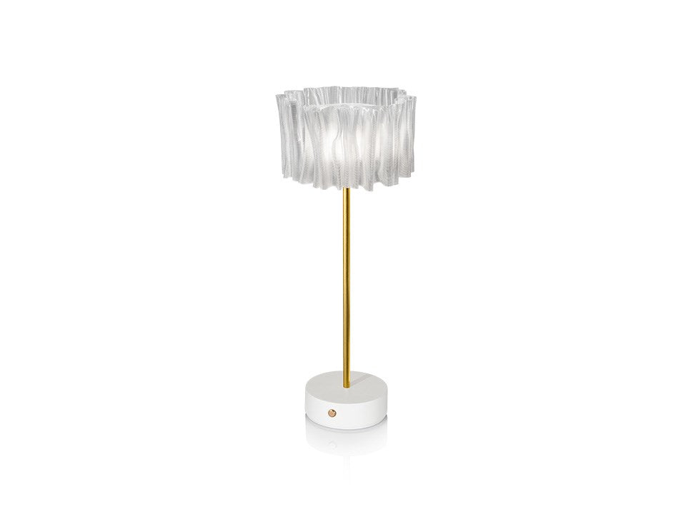 Accordèon Battery Table Lamp