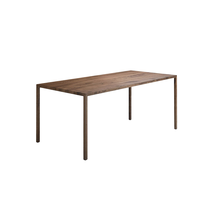 Tense Material Table - natural oak wood