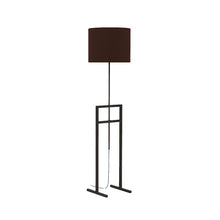 Load image into Gallery viewer, Leukon Floor Lamp - bronzed tripod base
