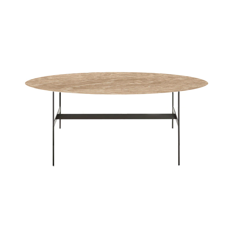 Formiche Round Small Table - brushed light oak